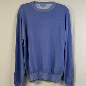 Toscano Aqua Men's Crewneck Sweater Size L